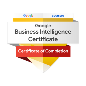 Google Business Intelligence Certificate